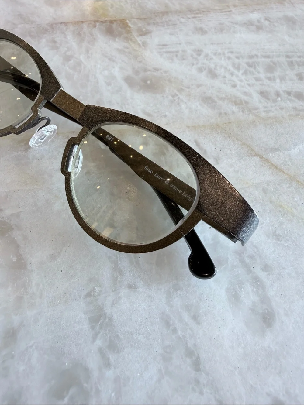 Theo Eyewear Buro Titanium Glasses